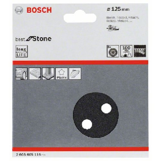 Schleifblatt F355, 125 mm, 100, 8 Löcher, Klett, 5er-Pack-Beschreibung lesen