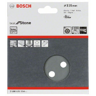 Schleifblatt F355, 115 mm, 1200, 8 Löcher, Klett, 5er-Pack-Beschreibung lesen