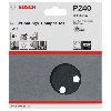 Schleifblatt F355, 115 mm, 240, 8 Löcher, Klett, 5er-Pack
