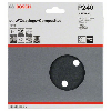 Schleifblatt F355, 150 mm, 240, 6 Löcher, Klett, 5er-Pack