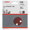 Schleifblatt C430, 115 mm, 240, 8 Löcher, Klett, 5er-Pack