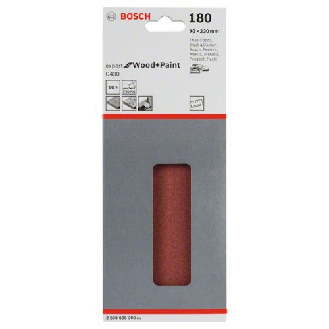 Schleifblatt C430, 93 x 230 mm, 180, 8 Löcher, gespannt, 10er-Pack-Beschreibung lesen