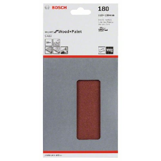 Schleifblatt C430, 115 x 230 mm, 180, 14 Löcher, 10er-Pack-Beschreibung lesen