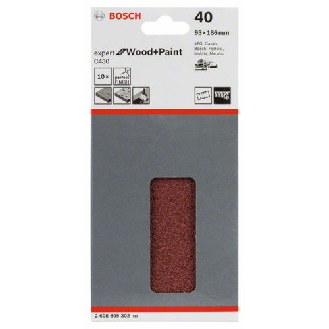 Schleifblatt C430, 93 x 186 mm, 40, 8 Löcher, 10er-Pack-Beschreibung lesen