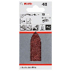 Schleifblatt C430, 32 mm, 40, ungelocht, 5er-Pack