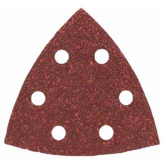 Schleifblatt-Set für Deltaschleifer, 25-teilig, 6 Löcher, 93 mm, 40-Beschreibung lesen