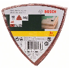 Schleifblatt-Set für Deltaschleifer, 25-teilig, 6 Löcher, 93 mm, 40