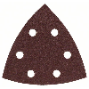Schleifblatt-Set für Deltaschleifer, 25-teilig, 6 Löcher, 93 mm, 60