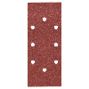 Schleifblatt-Set für Schwingschleifer, 25-teilig, 8 Löcher, 93 x 230 mm, 80
