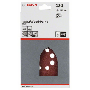 Schleifblatt C430, 100 x 170 mm, 120, 8 Löcher, Klett, 5er-Pack