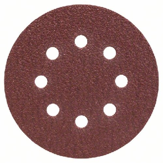 Schleifblatt-Set für Exzenterschleifer, 25-teilig, 8 Löcher, 125 mm, 40-Beschreibung lesen