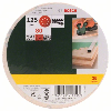 Schleifblatt-Set für Exzenterschleifer, 25-teilig, 8 Löcher, 125 mm, 80