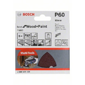 Schleifblatt F460 BfWP, 93 mm, 60-Beschreibung lesen
