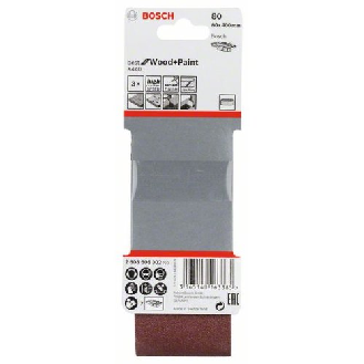 Schleifband-Set X440, Best for Wood and Paint, 3-teilig, 60 x 400 mm, 80-Beschreibung lesen