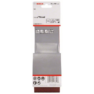 Schleifband-Set X440, Best for Wood and Paint, 3-teilig, 75 x 480 mm, 60-Beschreibung lesen