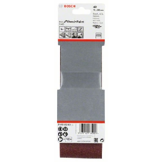 Schleifband-Set X440, Best for Wood and Paint, 3-teilig, 75 x 533 mm, 40-Beschreibung lesen