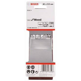 Schleifband-Set X440, Best for Wood and Paint, 3-teilig, 60 x 400 mm, 150-Beschreibung lesen