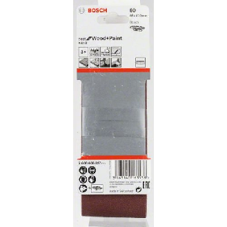 Schleifband-Set X440, Best for Wood and Paint, 3-teilig, 65 x 410 mm, 80-Beschreibung lesen