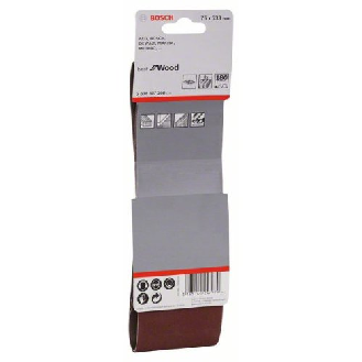 Schleifband-Set X440, Best for Wood and Paint, 3-teilig, 75 x 533 mm, 180-Beschreibung lesen