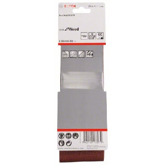 Schleifband-Set X440, Best for Wood and Paint, 3-teilig, 75 x 508 mm, 60-Beschreibung lesen
