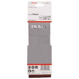 Schleifband-Set X440, Best for Wood and Paint, 3-teilig, 75 x 508 mm, 120-Beschreibung lesen