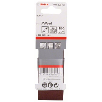 Schleifband-Set X440, Best for Wood and Paint, 3-teilig, 40 x 305 mm, 180-Beschreibung lesen
