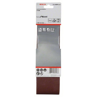 Schleifband-Set X440, Best for Wood and Paint, 3-teilig, 75 x 610 mm, 80-Beschreibung lesen