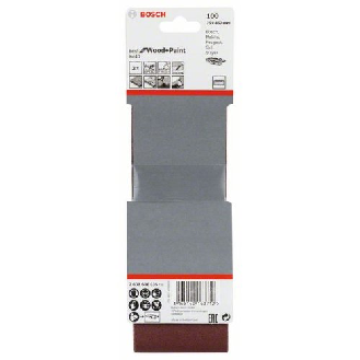 Schleifband-Set X440, Best for Wood and Paint, 3-teilig, 75 x 457 mm, 100-Beschreibung lesen