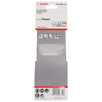 Schleifband-Set X440, Best for Wood and Paint, 3-teilig, 75 x 457 mm, 180-Beschreibung lesen
