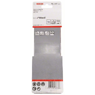Schleifband-Set X440, Best for Wood and Paint, 3-teilig, 75 x 457 mm, 150-Beschreibung lesen