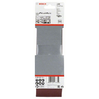 Schleifband-Set X440, Best for Wood and Paint, 3-teilig, 75 x 457 mm, 120-Beschreibung lesen