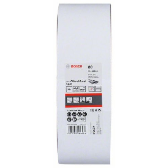 Schleifband-Set X440, Best for Wood and Paint, 10-teilig, 75 x 533 mm, 80-Beschreibung lesen