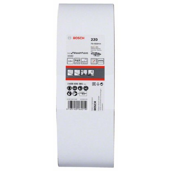 Schleifband-Set X440, Best for Wood and Paint, 10-teilig, 75 x 533 mm, 220-Beschreibung lesen