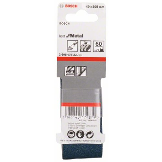 Schleifband-Set X450, Expert for Metal, 3-teilig, 40 x 305 mm, 60-Beschreibung lesen