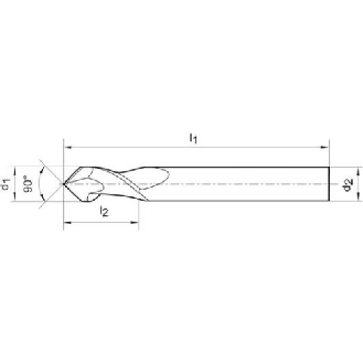 Multifunktionswerkzeug VHM 12,0mm 90 Grad-Beschreibung lesen