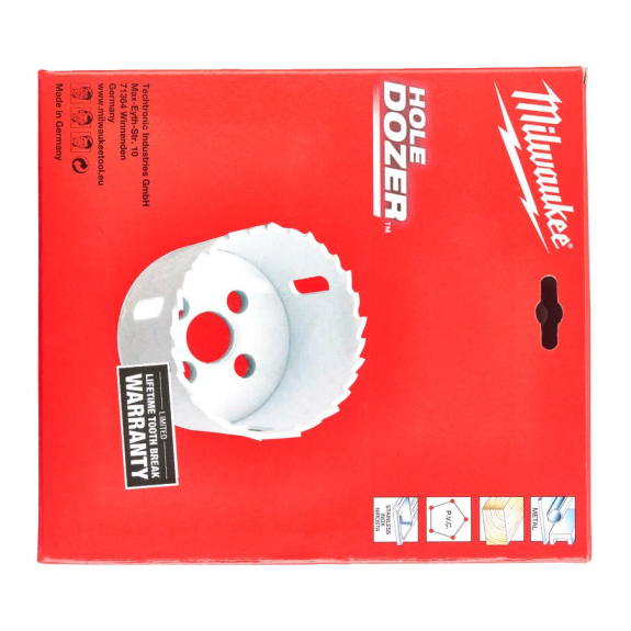 Coronas Hole Dozer. ¡Cortan de verdad! - Hole Dozer Holesaw - 160 mm - 1 pc-Leer más