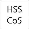 Scheibenfräser DIN 885 A HSSE 100x 8,0mm Scheibenfräser DIN 885 A HSSE 100x 8,0mm
