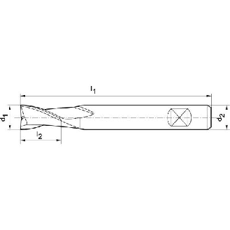 Langlochfräser WN L HSSCo8  10,00mm-Beschreibung lesen
