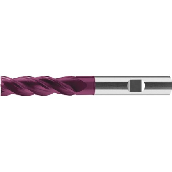 Fraise haute performance en carbure monobloc Format GT 35/38 degrés HPC ÜL 12.0EF Z4 UNI-Leggi tutto