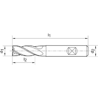 VHM-Hochleistungsfräser GT 35/38 Grad HPC K 10,0EF Z4 UNI-Beschreibung lesen