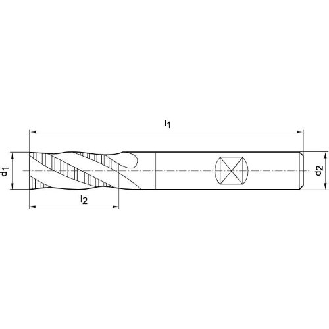 Schaftfräser DIN 844 K HSSCo8  20,00mm NF-Beschreibung lesen