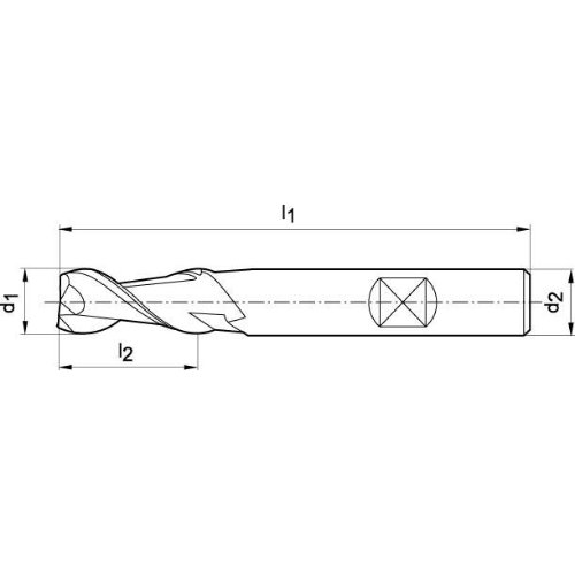 Langlochfräser DIN 327 D N HSSCo8 3,50mm Langlochfräser DIN 327 D N HSSCo8 3,50mm-Beschreibung lesen