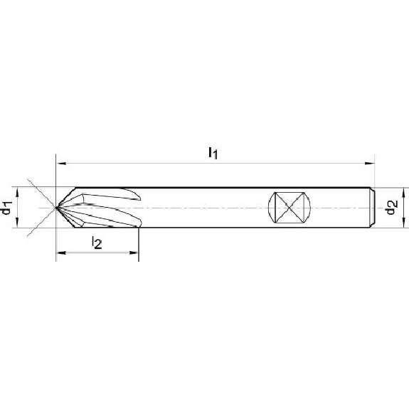 VHM Entgratfräser NC DIN 6527 4,0mm 120 GradTiALN-Beschreibung lesen