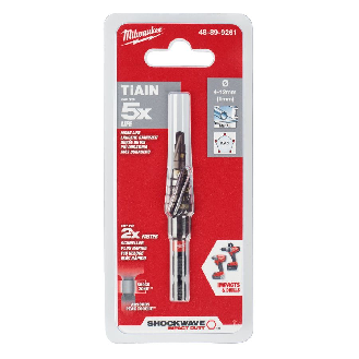 Brocas escalonadas SHOCKWAVE Impact Duty - ShW 4 to 12 mm, 1 mm steps - 1 pc-Leer más