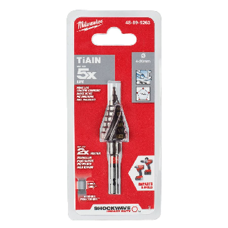 Brocas escalonadas SHOCKWAVE Impact Duty - ShW 4 to 20 mm - 1 pc-Leer más