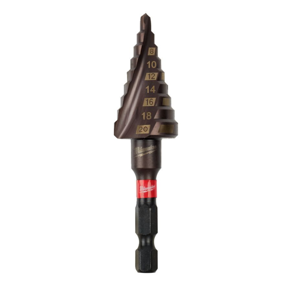 Brocas escalonadas SHOCKWAVE Impact Duty - ShW 4 to 20 mm - 1 pc Brocas escalonadas SHOCKWAVE Impact Duty - ShW 4 to 20 mm - 1 pc-Leer más
