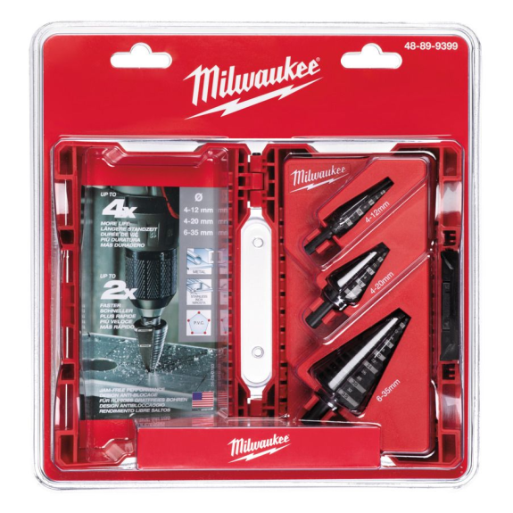 Step drill set (3pc)-Leer más