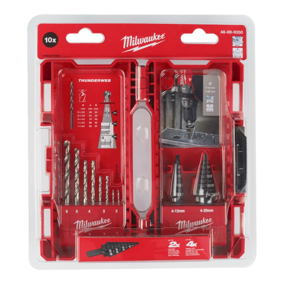 SHOCKWAVE impact step drill set (3pc)-Leer más