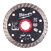 Disco turbo diamantado MILWAUKEE DUT230 para materiales de construcción