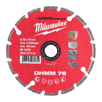 Discos de diamante DHMM - Diamond Multi Material Blade 76 - 1 pc-Leer más